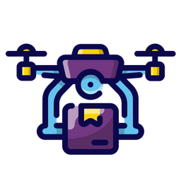 Drone Delivery  Icon