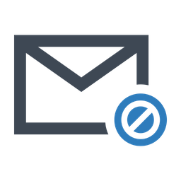 Block Email  Icon