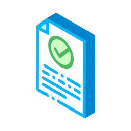 Document Paper Check Icon