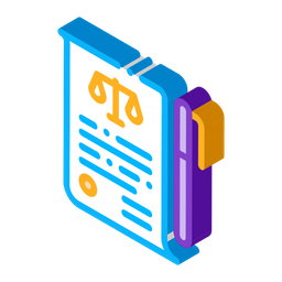 Legal Document  Icon