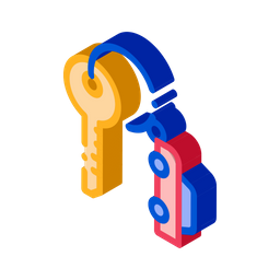 Car Key  Icon