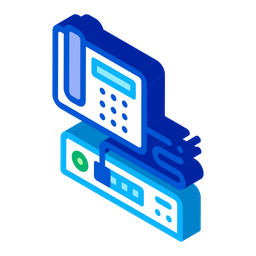Conexão telefônica  Ícone