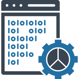 Binary Coding  Icon