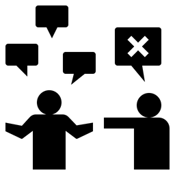 Ausweichend  Symbol