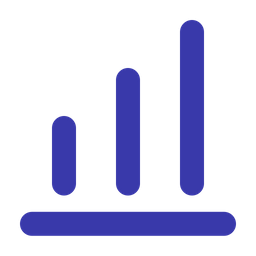 Gráfico de barras  Icono