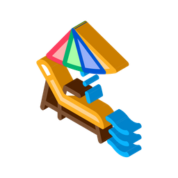 Deck Chair  Icon