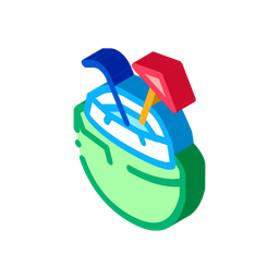 Coconut Water  Icon