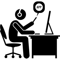 Serviceanwendung  Symbol