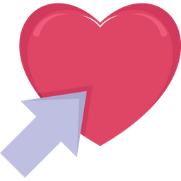 Arrow On Heart  Icon