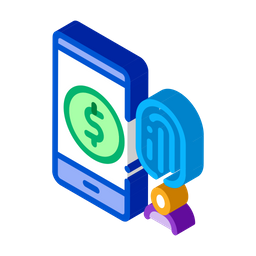 Fingerprint Access Accounts  Icon