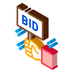 Bid Buying Board  Icon