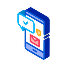 Mobile Data Protection  Icon