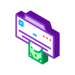 Fake Money Printer  Icon