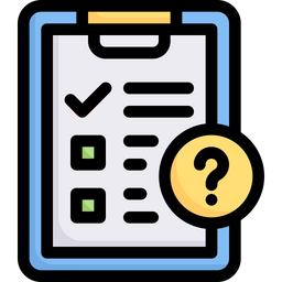 Checklist Question  Icon