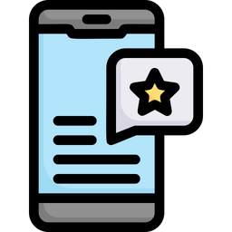 Feedback In Smartphone  Icon