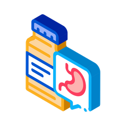 Medicine Vial Stomach  Icon