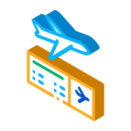 Airplane Ticket  Icon