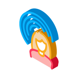 Female Hearing Sense  Icon