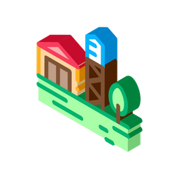 Farm House  Icon