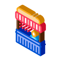 Ice Cream Stall  Icon