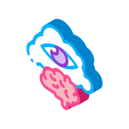 Meditation Brain  Icon