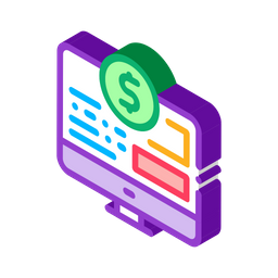 Financial Site  Icon