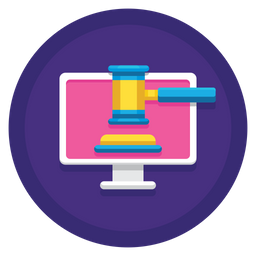 Digital Law  Icon