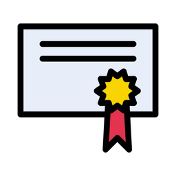 Certificate  Icon