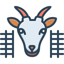 Goat In Pen  Icon