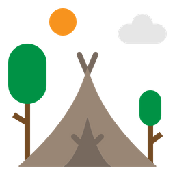 Camp  Icon