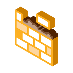 Construct Wall  Icon