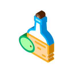 Olive Oil Bottle  Icon