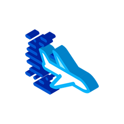 Airplane Speed  Icon