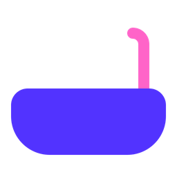 Badewanne  Symbol