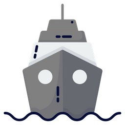 Military Ship  Icon