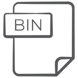 Bin File  Icon