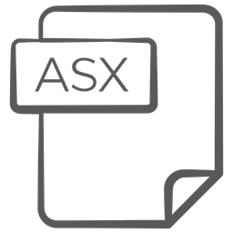 Asx File  Icon