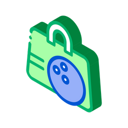 Bowling Ball Bag  Icon