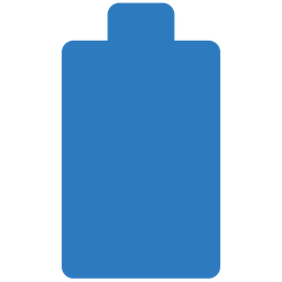 Leere Batterie  Symbol