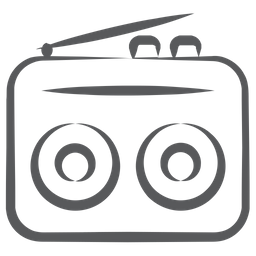 Cassette Player  Icon