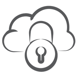 Cloud Lock  Icon