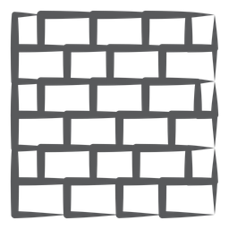 Parede de tijolos  Ícone