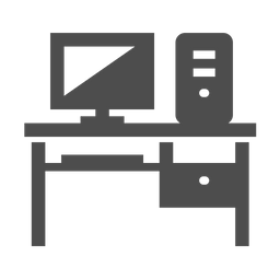 Computer Desk  Icon