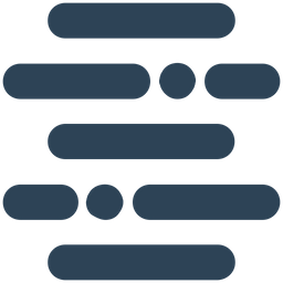 Zentriert ausrichten  Symbol