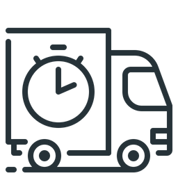 On Time Delivery  Icon