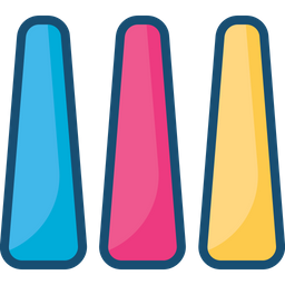 Color Chalk  Icon