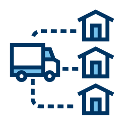 Distribution truck  Icon