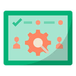 Customer Validation Process  Icon