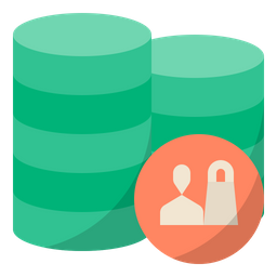 Customer Database  Icon