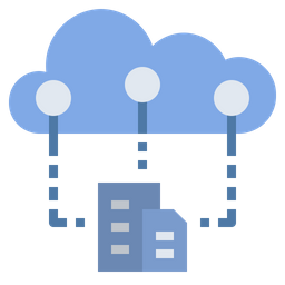 Cloud Document  Icon